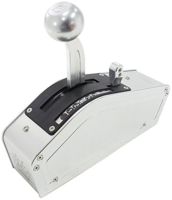 Aeroflow Bang Shift NITRO 2, 3 & 4 Speed Ratchet Shifter Silver Finish