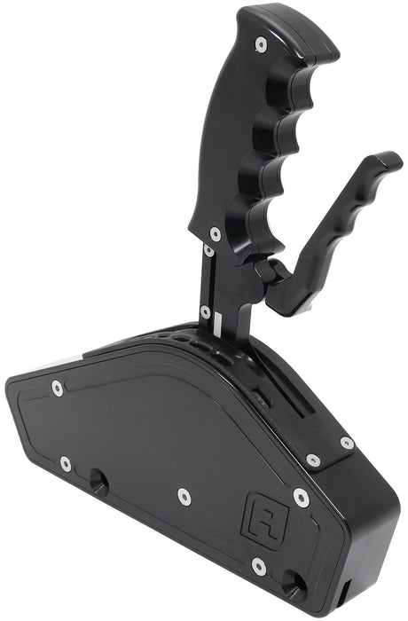 Aeroflow Bang Shift ATTACK SL 2,3,4 Speed Gate Shifter - Black Finish Rear Exit Cable Design