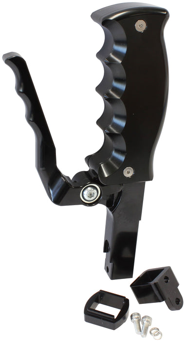Aeroflow Bang Shift Attack OEM Ford Mustang Shifter Handle - Black Billet Factory Replacement Shifter Handle