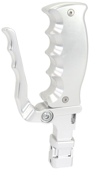 Aeroflow Bang Shift Attack OEM Ford Mustang Shifter Handle - Silver Billet Factory Replacement Shifter Handle