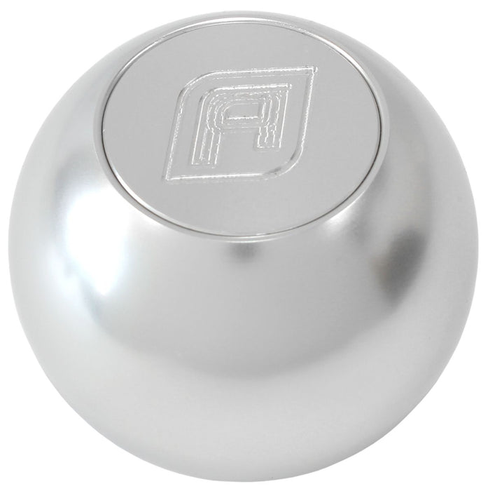 Bang Shift Billet Round Gear Knob - Silver With Thread Inserts