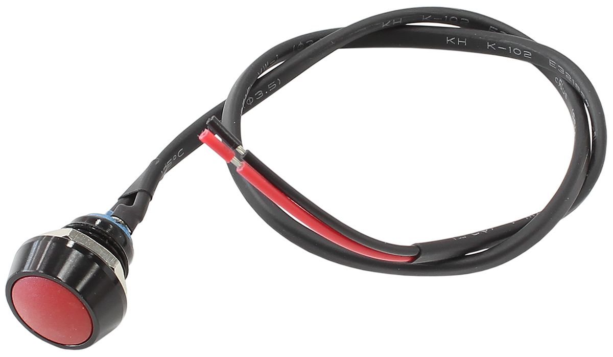 Momentary Button to suit Gear Knob & Side Plate Black Finish