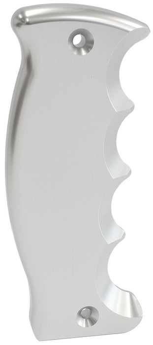 Bare Pistol Grip Drivers Side Plate  Silver Finish