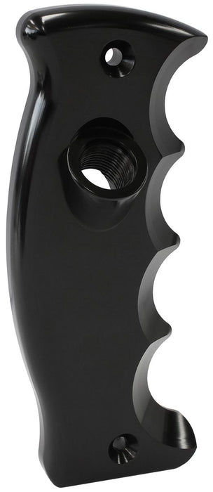 Pistol Grip Drivers Side Button Plate  Black Finish