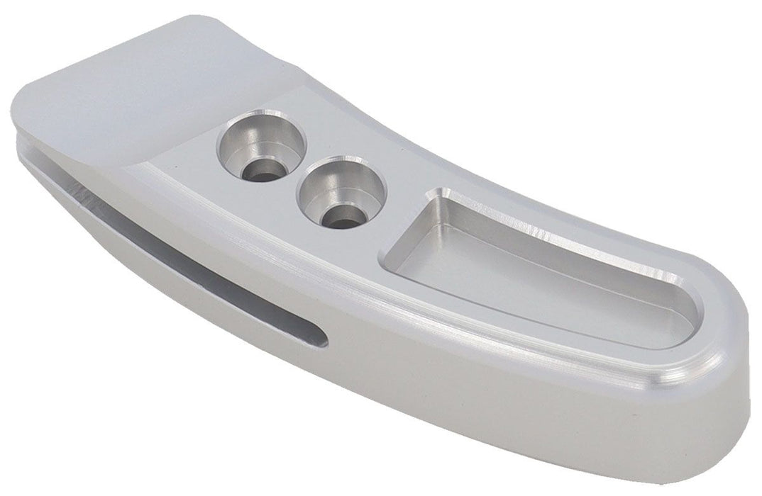 Aeroflow Bang Shift ExtendedReverse Lockout Cover - Silver Suit Nitro, Pistol and Attack Ratchet Shifter