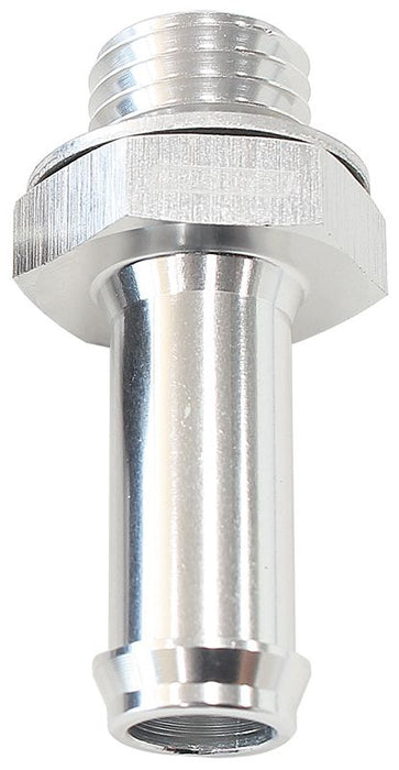 Barb Adapter M18 x 1.5mm to 3/8"  Silver Finish