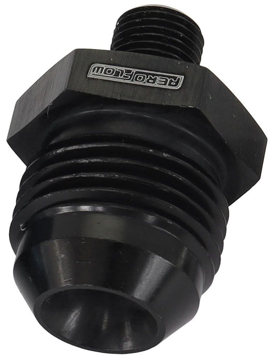 Metric to Male Flare Adapter M10 x 1mm to -10AN  Black Finish