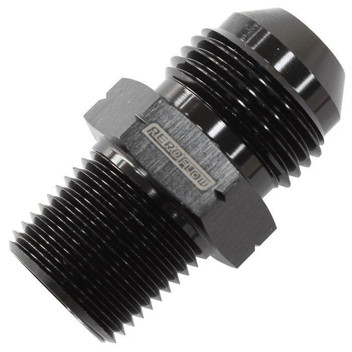 3/8" BSPT to -10AN Adapter  Black Finish
