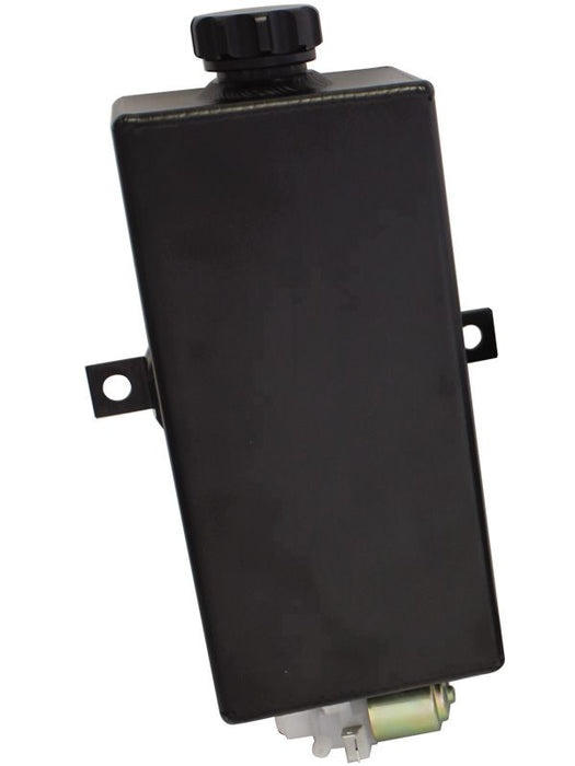 Fabricated Alloy Washer Tank with Motor   80mm L x 100mm W x 210mm H, Black finish