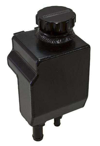 Fabricated Power Steering Reservoir   Suit Ford BA-BF V8, Black finish