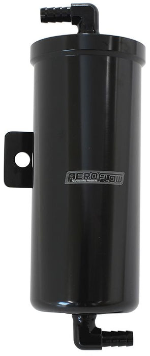 Universal Radiator Overflow Tank - Black Finish  6-3/4" (171mm) H x 3" (76mm) O.D