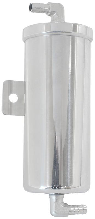 Universal Radiator Overflow Tank - Polished Finish  6-3/4" (171mm) H x 3" (76mm) O.D