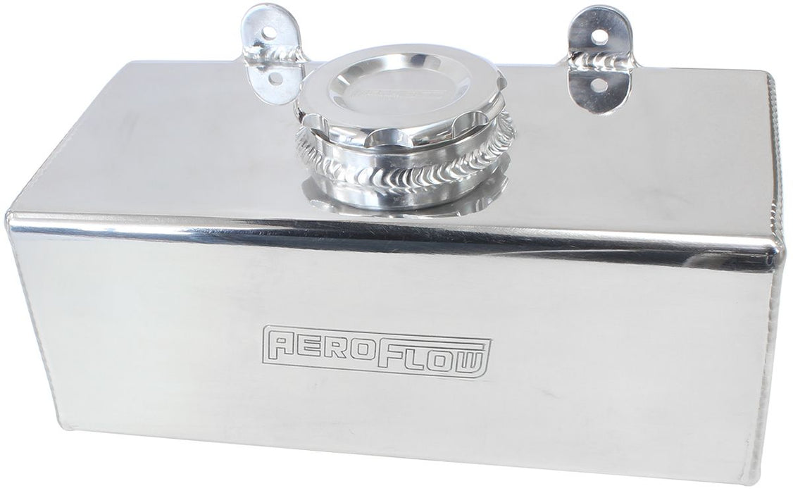 Fabricated Alloy Washer Tank with Motor & Low Profile Cap  Suit Holden HD-HZ, Torana LC-UC, Polished Finish