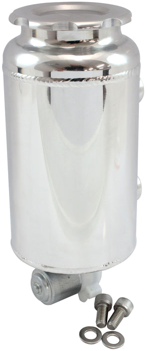 Fabricated Alloy Washer Tank with Motor & Low Profile Cap - Polished  Universal Round Tank