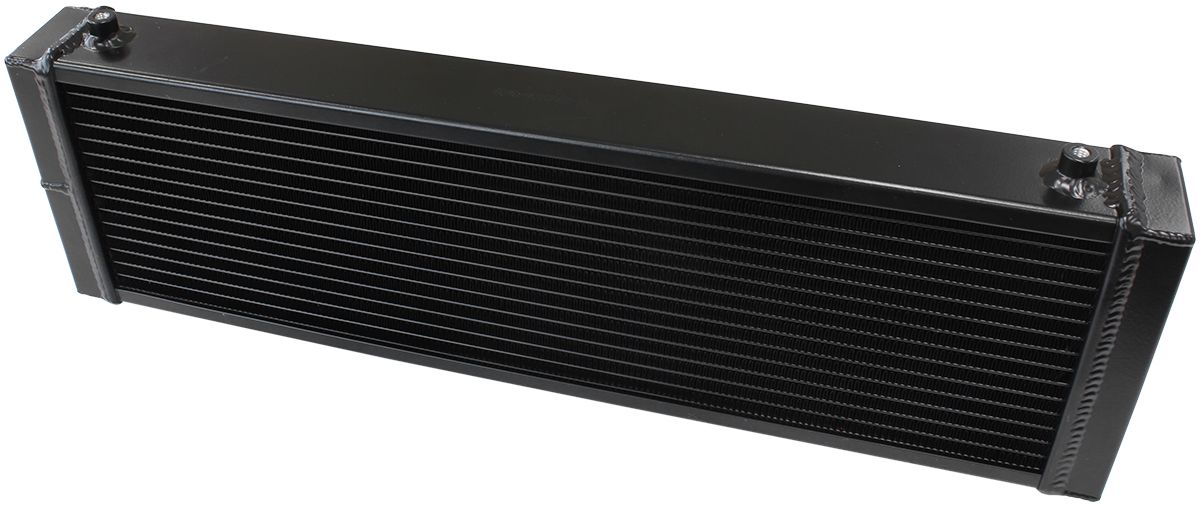 Aeroflow Small Universal Heat Exchanger with -12 ORB Inlet/Outlet Ports