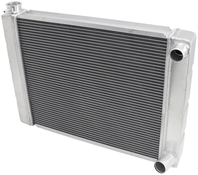 Universal Ford Aluminium Radiator, Dual Pass,26" x 19" x 3"   Core Dimensions 20.75" x 19" x 2.25"