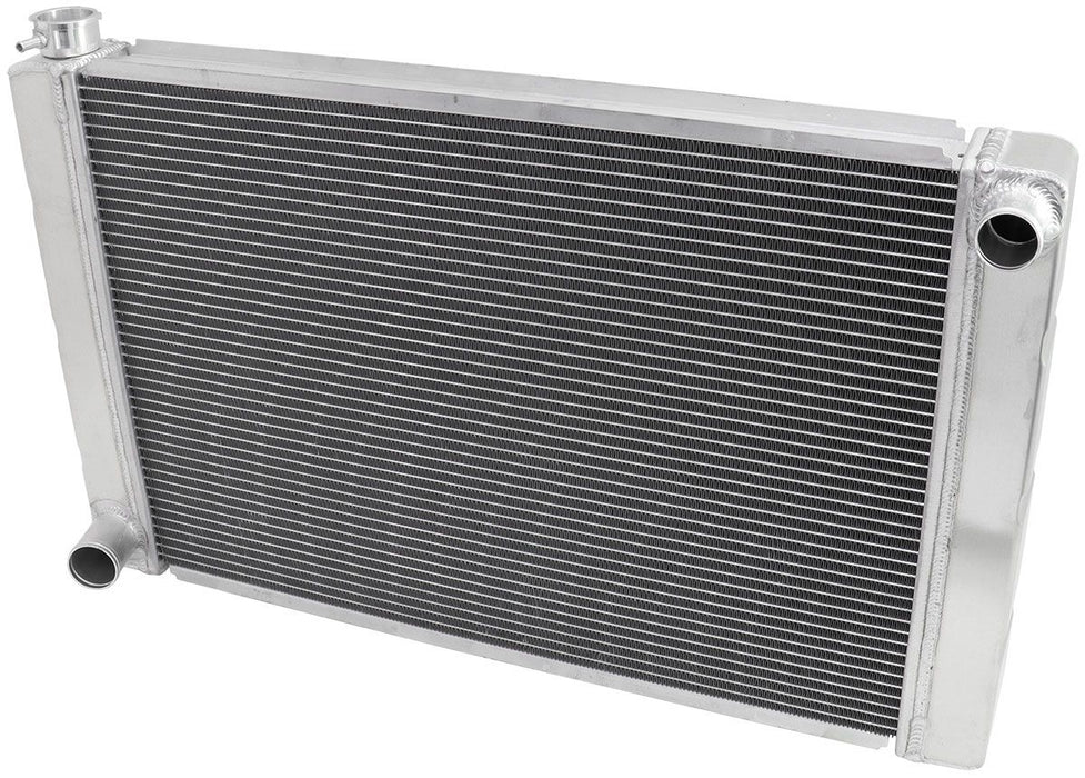 Universal Ford Aluminium Radiator, Single Pass, 31" x 19" x 3"   Core Dimensions 22.25" x 19" x 2.25"