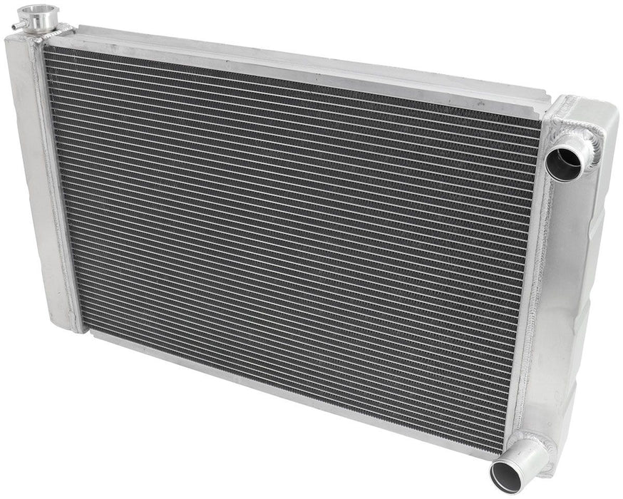 Universal Ford Aluminium Radiator, Dual Pass,31" x 19" x 3"   Core Dimensions 22.25" x 19" x 2.25"