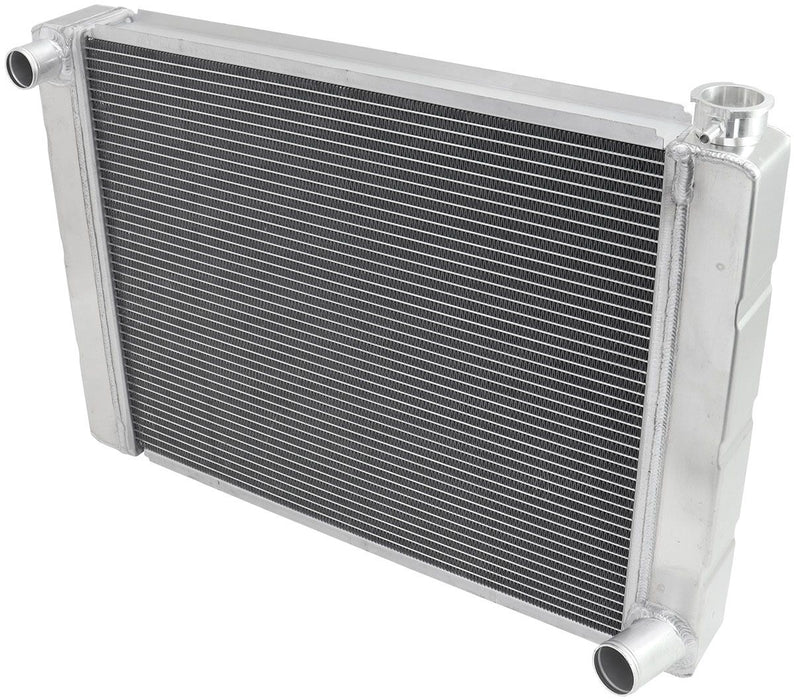 Universal GM AluminiumRadiator, Single Pass, 27" x 19" x 3"   Core Dimensions 19.75" x 19" x 2.25"