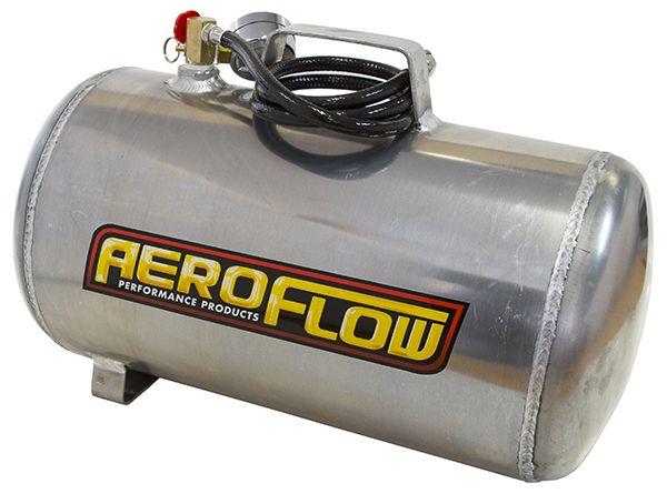 5 Gallon Aluminium Portable Air Tank (125 PSI Max) Tank Dimensions: 15-3/4" (400mm) x 11-13/16" (300mm)