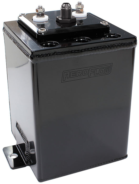 Aeroflow Single 40mm Pump SurgeTank Black Finish