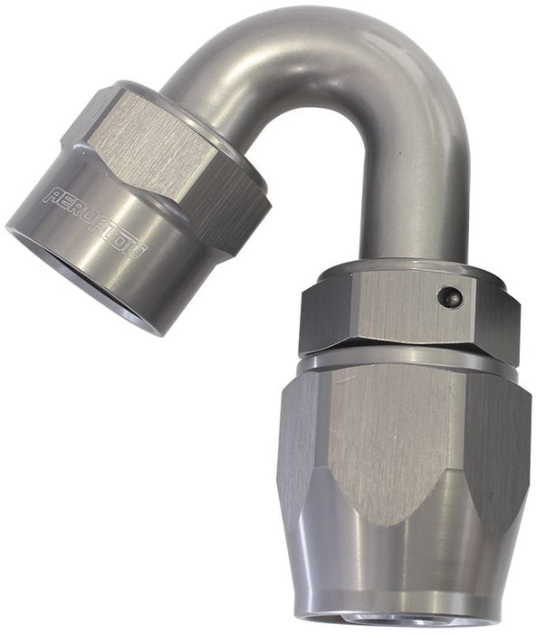 Kryptalon® Series Lightweight One Piece Swivel 150° Hose End -4AN  Titanium Finish. Suits Kryptalon® Series Hose