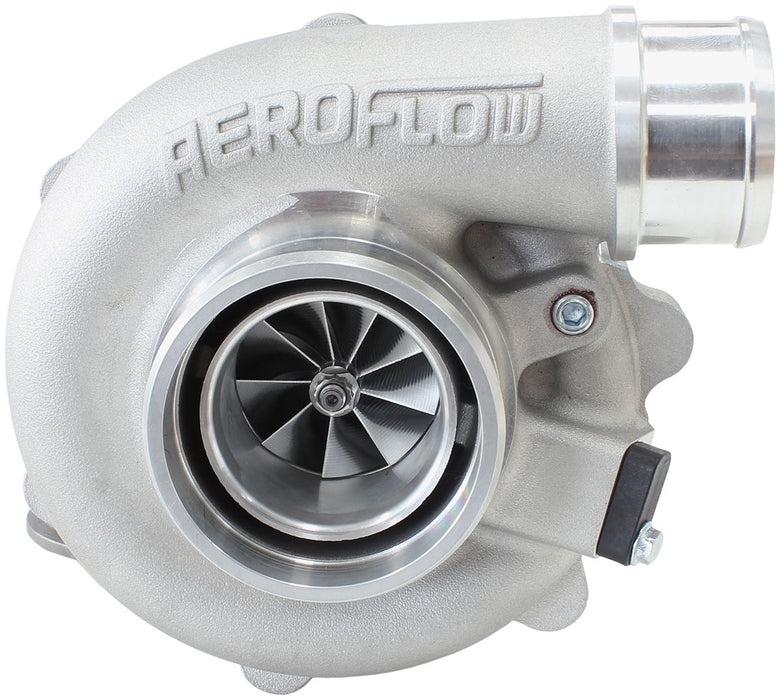 Aeroflow BOOSTED 4849 .72 Turbocharger 550HP, Natural Cast Finish External Wastegate, V-Band Inlet & Exhaust Flanges