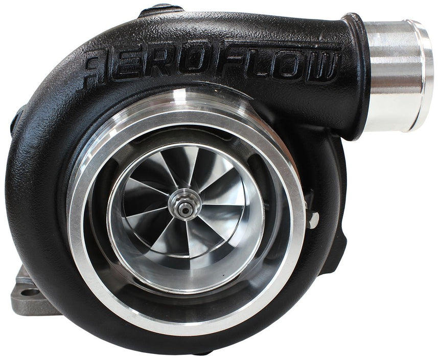 BOOSTED 5862 .82 Turbocharger 750HP, Hi Temp Black Finish  External Wastegate, T3 Inlet Flange, V-Band Exhaust Flange