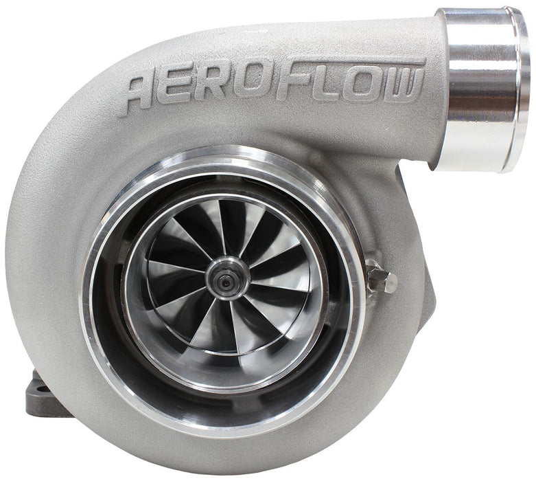 BOOSTED 6662 .63 Turbocharger 900HP, Natural Cast Finish  External Wastegate, T3 Inlet Flange, V-Band Exhaust Flange