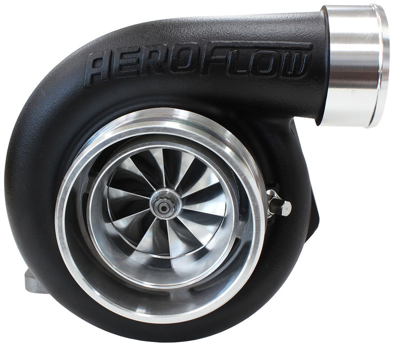 Aeroflow BOOSTED 6662 1.06 Turbocharger 900HP, Hi Temp Black Finish External Wastegate, T3 Inlet Flange, V-Band Exhaust Flange