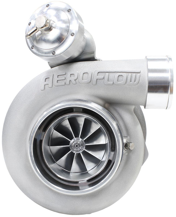 Aeroflow BOOSTED 6762 XR6 1.15 Turbocharger 1000HP, Natural Cast Finish Internal Wastegate, T3 Inlet Flange, BA-BF XR6 5-Bolt Exhaust Flange