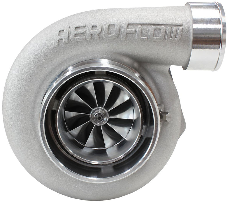 Aeroflow BOOSTED 6662 V-Band .82 Turbocharger 900HP, Natural Cast Finish External Wastegate, V-Band Inlet & Exhaust Flanges