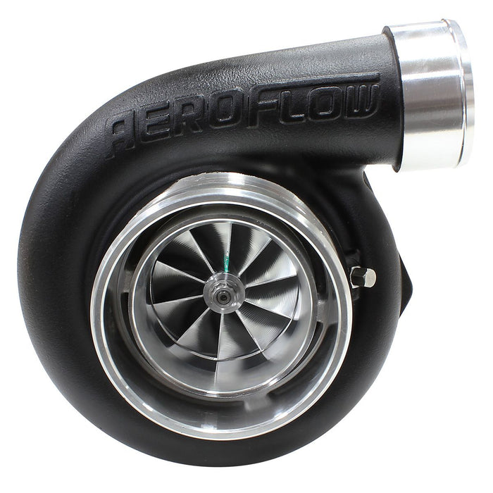 Aeroflow BOOSTED 6662 V-Band .83 Turbocharger 900HP, Hi Temp Black Finish External Wastegate, V-Band Inlet & Exhaust Flanges