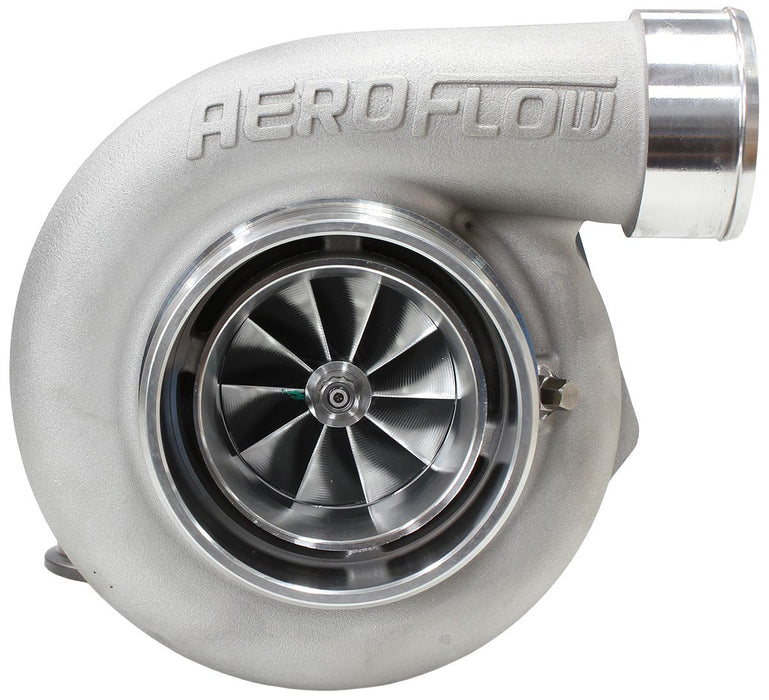 BOOSTED 6662 V-Band .83 Turbocharger 900HP, Natural Cast Finish  External Wastegate, V-Band Inlet & Exhaust Flanges