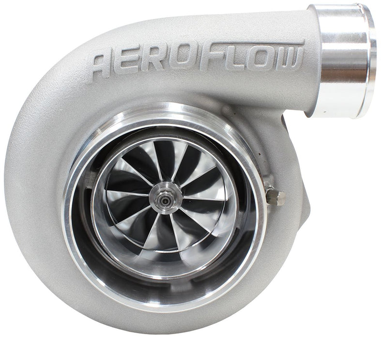 Aeroflow BOOSTED 6762 V-Band .83 Turbocharger 950HP, Natural Cast Finish External Wastegate, V-Band Inlet & Exhaust Flanges