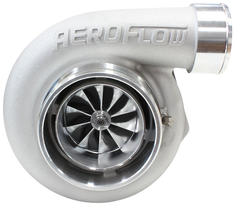 Aeroflow BOOSTED 6762 V-Band 1.01 Turbocharger 950HP, Natural Cast Finish External Wastegate, V-Band Inlet & Exhaust Flanges