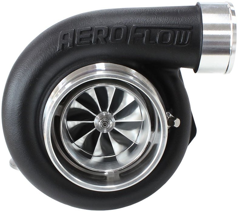 Aeroflow BOOSTED 6762 V-Band 1.21 Turbocharger 950HP, Hi Temp Black Finish External Wastegate, V-Band Inlet & Exhaust Flanges