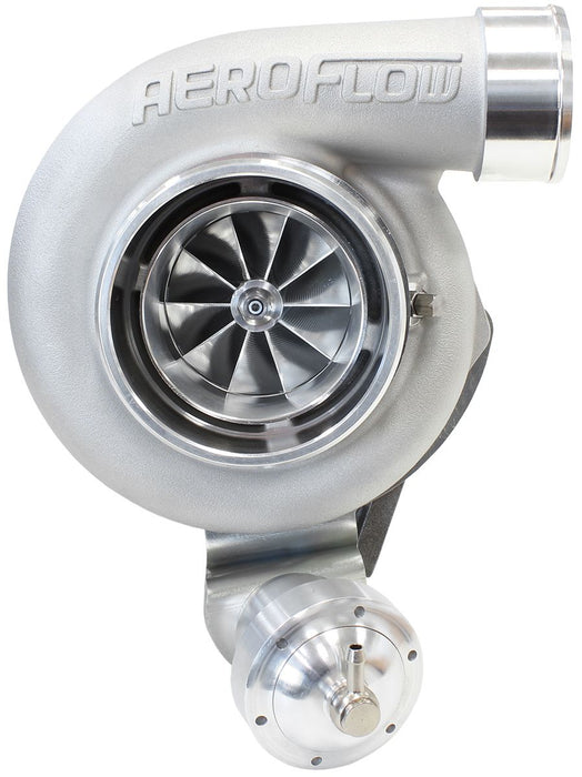 Aeroflow BOOSTED 6762 XR6 1.15 Turbocharger 1000HP, Natural Cast Finish Internal Wastegate, T3 Inlet Flange, FG XR6 5-Bolt Exhaust Flange