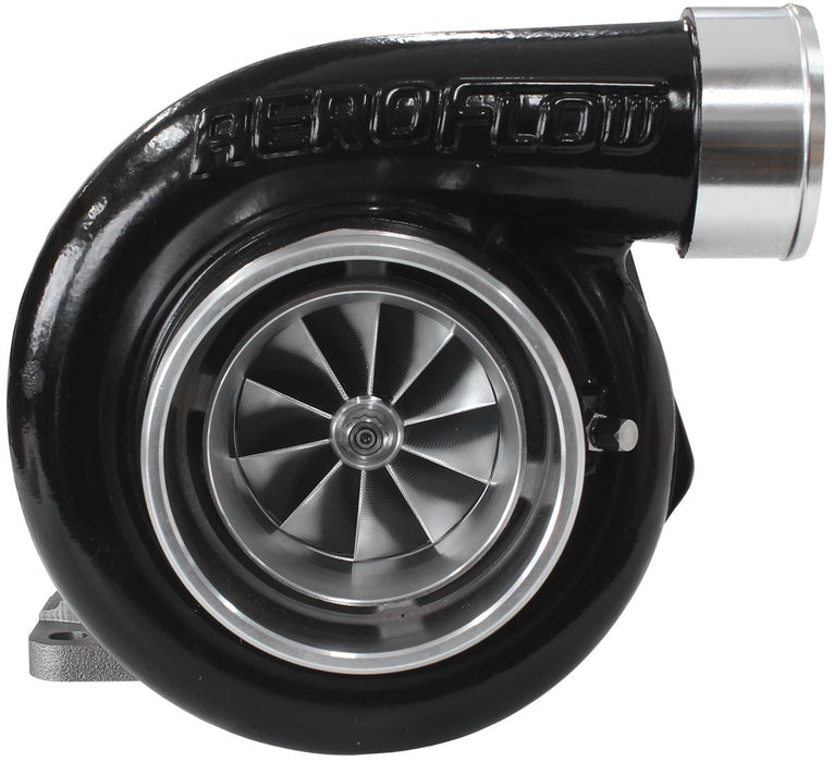 Aeroflow BOOSTED 6762 1.06 Turbocharger 950HP, Hi Temp Black Finish External Wastegate, T3 Inlet Flange, V-Band Exhaust Flange