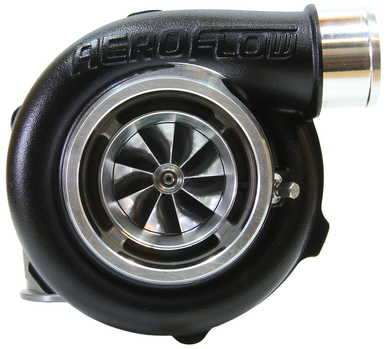 Aeroflow BOOSTED 5855 V-Band 1.01 Turbocharger 750HP, Hi Temp Black Finish External Wastegate, V-Band Inlet & Exhaust Flanges