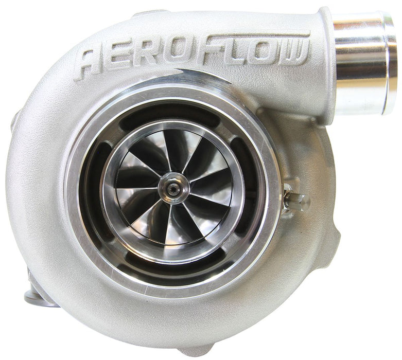 Aeroflow BOOSTED 5855 V-Band 1.01 Turbocharger 750HP, Natural Cast Finish External Wastegate, V-Band Inlet & Exhaust Flanges