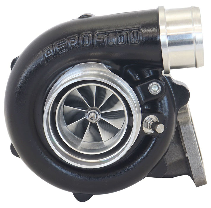 Aeroflow BOOSTED B5455 .83 Turbocharger 660HP, Hi Temp Black Finish External Wastegate, T3 Inlet Flange, V-Band Exhaust Flange