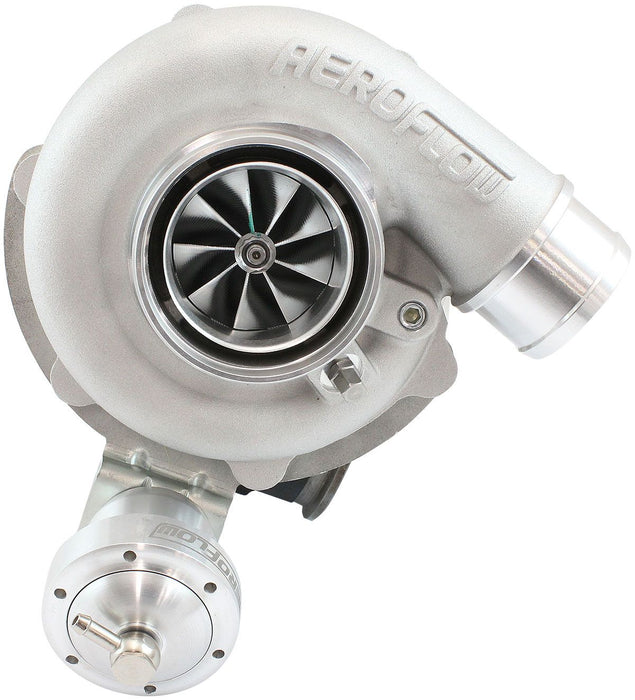 Aeroflow BOOSTED B5455 1.01 Turbocharger 660HP, Natural Cast Finish Internal Wastegate, V-Band Inlet & Exhaust Flanges