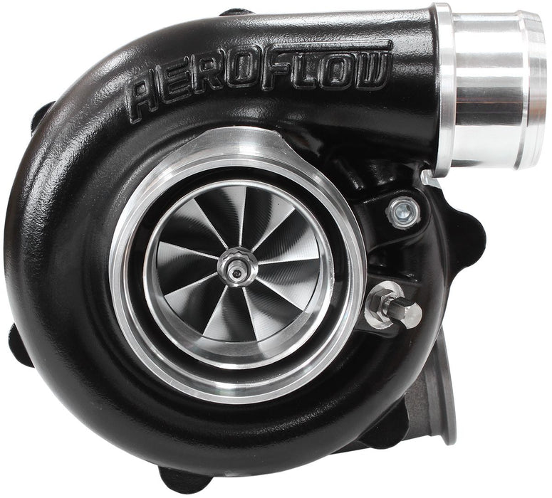 Aeroflow BOOSTED B5455 .83 Turbocharger 660HP, Hi Temp Black Finish External Wastegate, V-Band Inlet & Exhaust Flanges