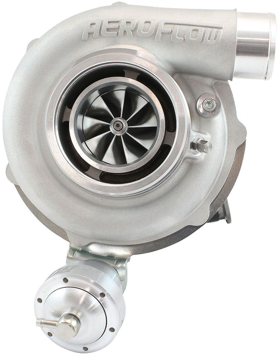 Aeroflow BOOSTED B5855 .92 Turbocharger 770HP, Natural Cast Finish Internal Wastegate, V-Band Inlet & Exhaust Flanges