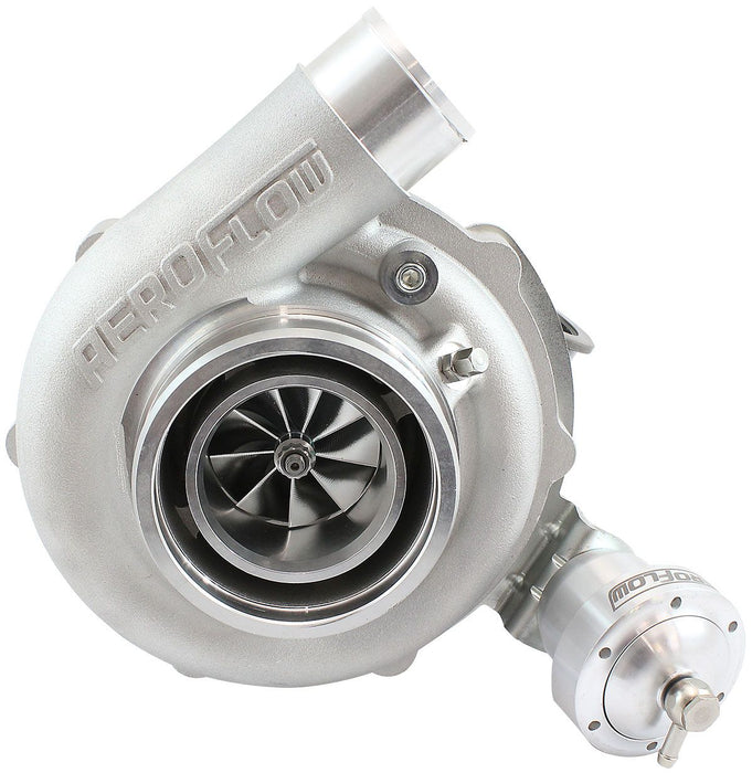 Aeroflow BOOSTED B5855 1.01 Turbocharger 770HP, Natural Cast Finish Internal Wastegate, V-Band Inlet & Exhaust Flanges