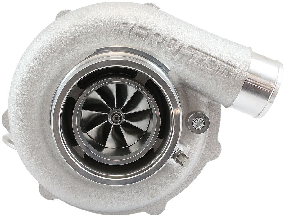 Aeroflow BOOSTED B5855 .61 Turbocharger 770HP, Natural Cast Finish External Wastegate, V-Band Inlet & Exhaust Flanges