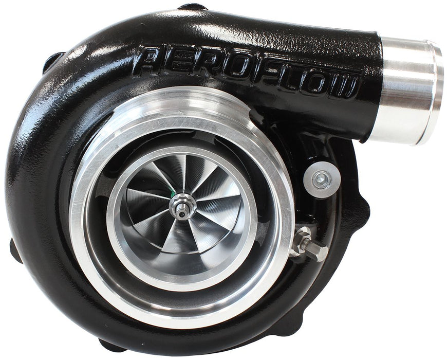 Aeroflow BOOSTED B5855 .83 Turbocharger 770HP, Hi Temp Black Finish External Wastegate, V-Band Inlet & Exhaust Flanges