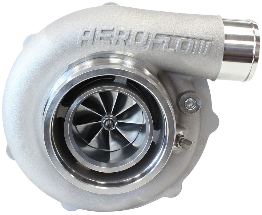 Aeroflow BOOSTED B5855 1.01 Turbocharger 770HP, Natural Cast Finish External Wastegate, V-Band Inlet & Exhaust Flanges
