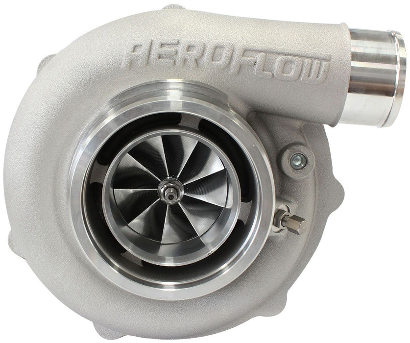 Aeroflow BOOSTED 6255 1.01 Turbocharger 900HP, Natural Cast Finish External Wastegate, V-Band Inlet & Exhaust Flanges